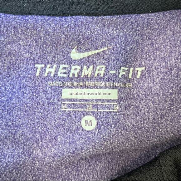 Nike Therma Fit Gradient Swoosh Athletic Hoodie Sweatshirt Size M - Picture 12 of 12
